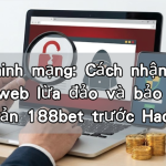 An ninh mạng: Cách nhận biết trang web lừa đảo và bảo vệ tài khoản 188bet trước Hacker