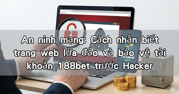 An ninh mạng: Cách nhận biết trang web lừa đảo và bảo vệ tài khoản 188bet trước Hacker